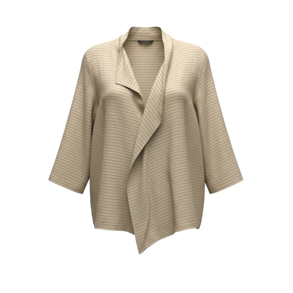 Poetry Silk and Hemp Asymmetrical Tunic Top